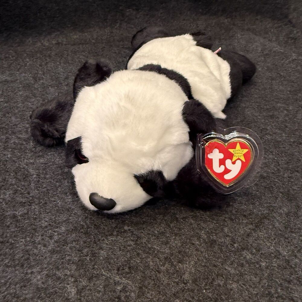 Ty Beanie Babies Vintage Peking Panda Plush Toy 1993